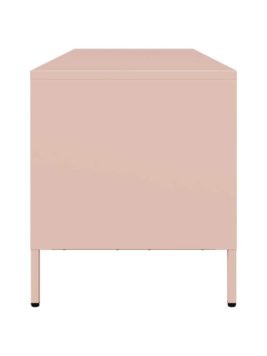 Tv skapītis, rozā, 135x39x43,5 cm, auksti velmēts tērauds