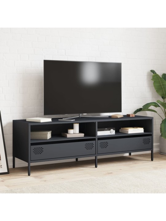 Tv skapītis, pelēks, 135x39x43,5 cm, auksti velmēts tērauds