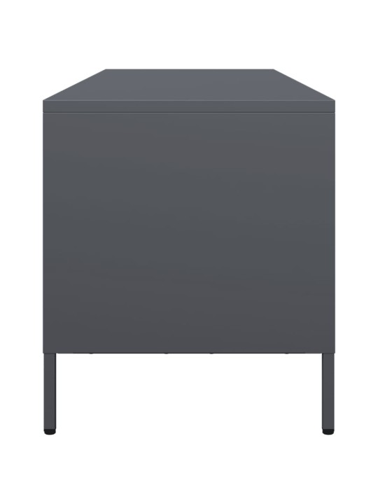 Tv skapītis, pelēks, 135x39x43,5 cm, auksti velmēts tērauds