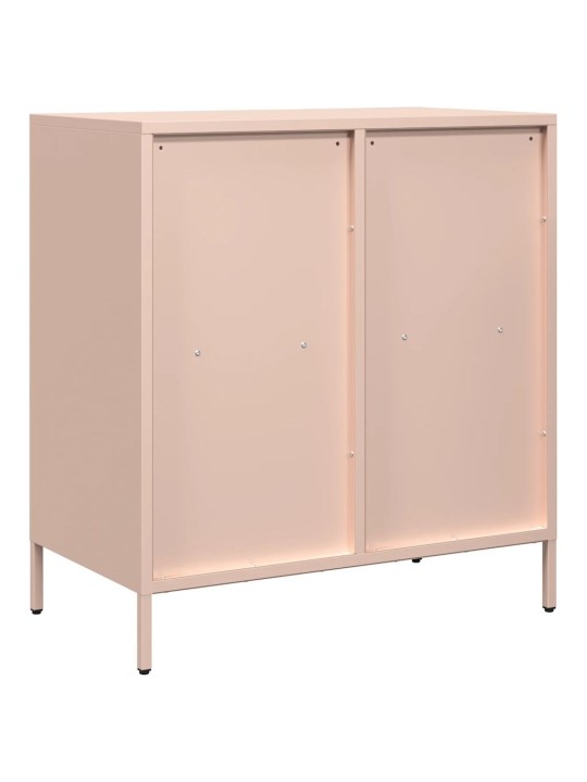 Kumode, rozā, 68x39x73,5 cm, auksti velmēts tērauds