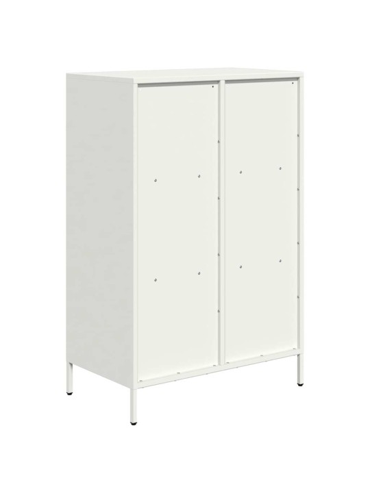 Augstais skapītis, balts, 68x39x103,5 cm, tērauds