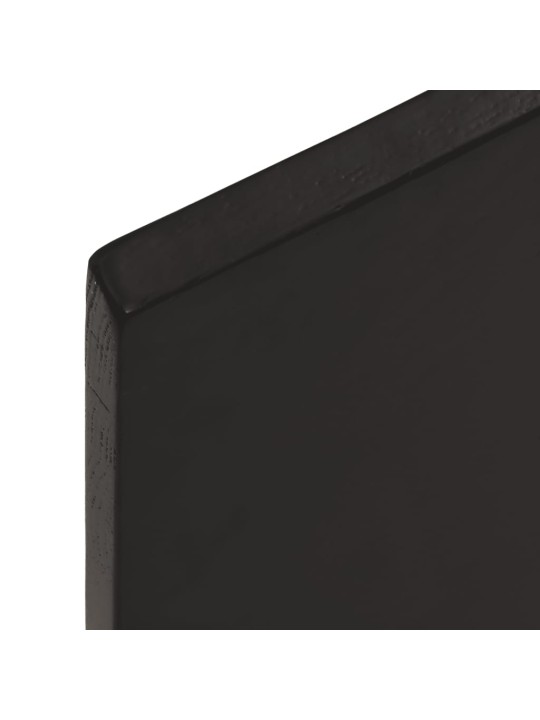 Izlietnes plaukts, stiprināms pie sienas, tērauds, ozola koks
