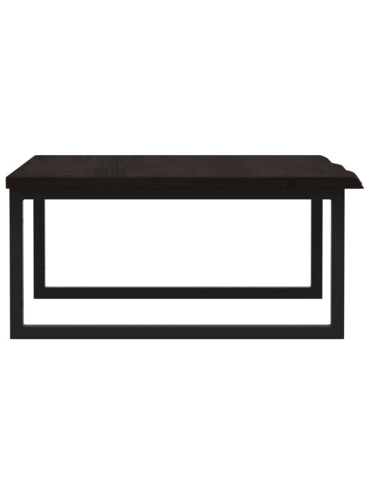 Izlietnes plaukts, stiprināms pie sienas, tērauds, ozola koks
