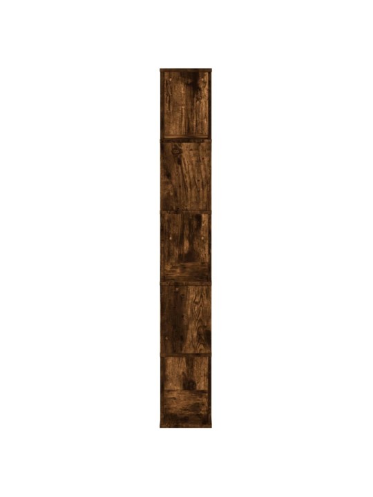 Grāmatu plaukts, 5 līmeņi, ozola krāsa, 80,5x23,5x162,5cm, koks