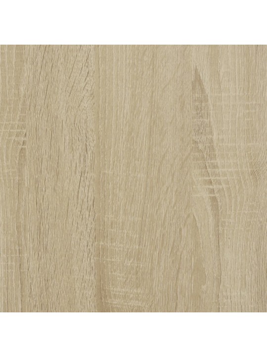 Grāmatu plaukts, 5 līmeņi, ozola krāsa, 45x23,5x162,5 cm, koks