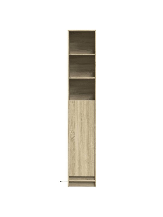 Kumode ar led, ozolkoka, 36x32,5x200 cm, inženierijas koks