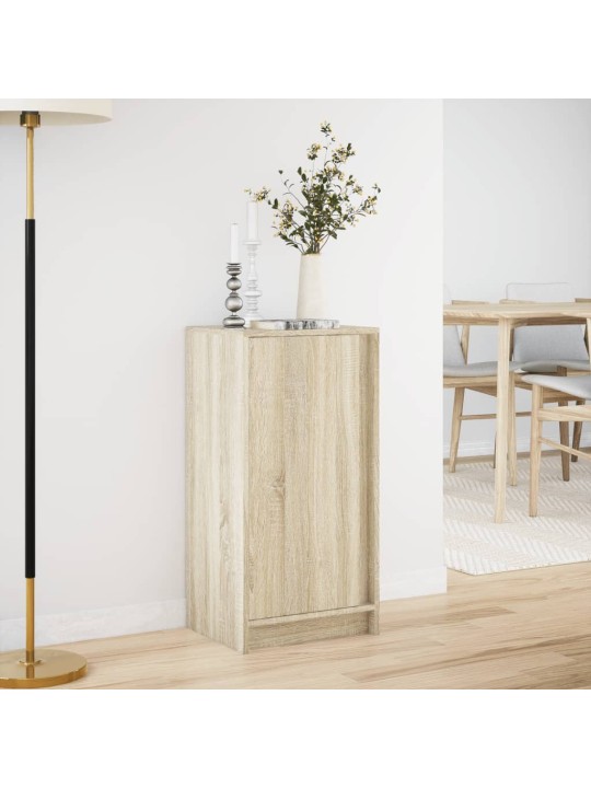 Kumode ar led, ozolkoka krāsa, 42,5x34x85 cm, inženierijas koks