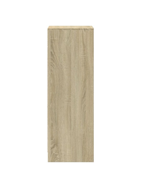 Kumode ar led, ozolkoka krāsa, 38x34x100 cm, inženierijas koks
