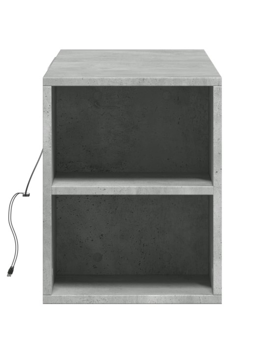 Tv sienas skapītis ar led lampiņām, 135x31x39,5 cm