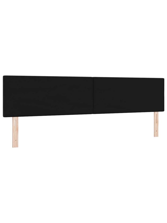 Galvgalis ar led sloksnes lukturiem melna 100 cm samts