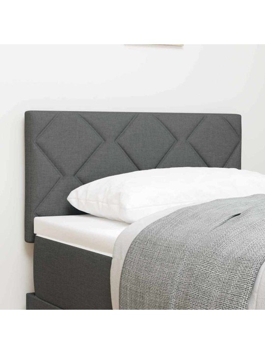Galvgalis ar led sloksnes lukturiem pelēka 80 cm audums