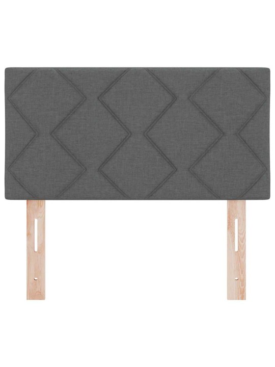 Galvgalis ar led sloksnes lukturiem pelēka 80 cm audums