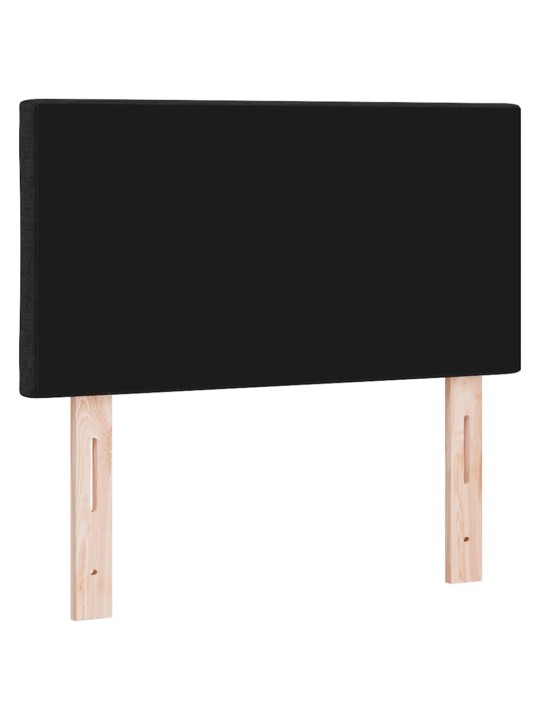 Galvgalis ar led sloksnes lukturiem melna 80 cm audums