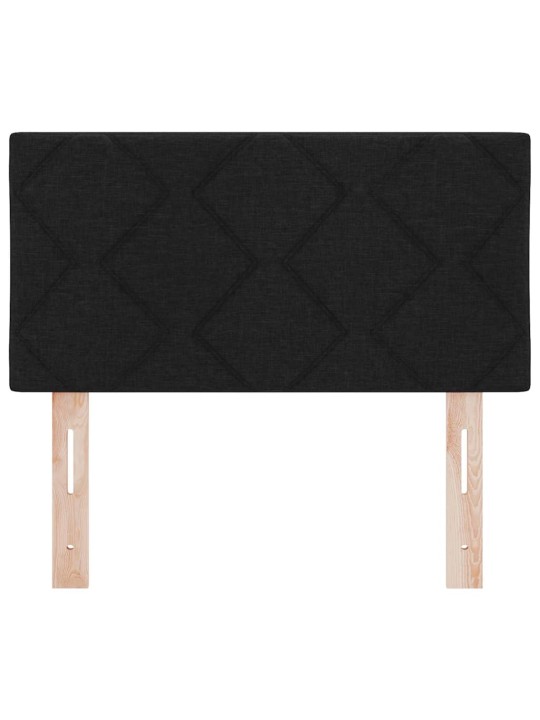 Galvgalis ar led sloksnes lukturiem melna 80 cm audums