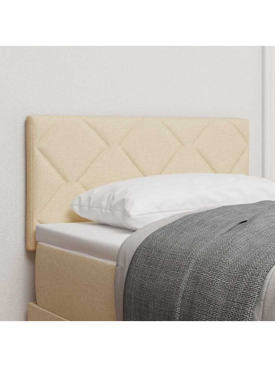 Galvgalis ar led sloksnes lukturiem krēmkrāsa 80 cm audums