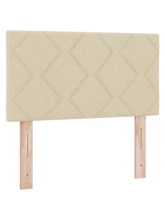 Galvgalis ar led sloksnes lukturiem krēmkrāsa 80 cm audums