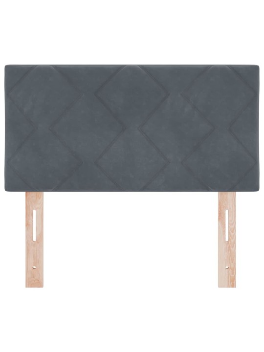 LED gultas galvgalis geometric manuāls tumši pelēka 80 cm samts