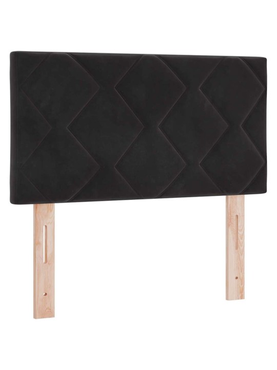 LED gultas galvgalis geometric manuāls melna 80 cm samts