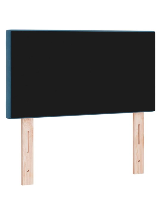 LED gultas galvgalis geometric manuāls tumši zila 80 cm samts