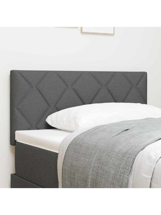 Galvgalis ar led sloksnes lukturiem pelēka 90 cm audums