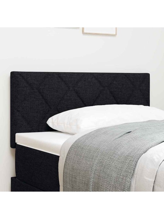 Galvgalis ar led sloksnes lukturiem melna 90 cm audums