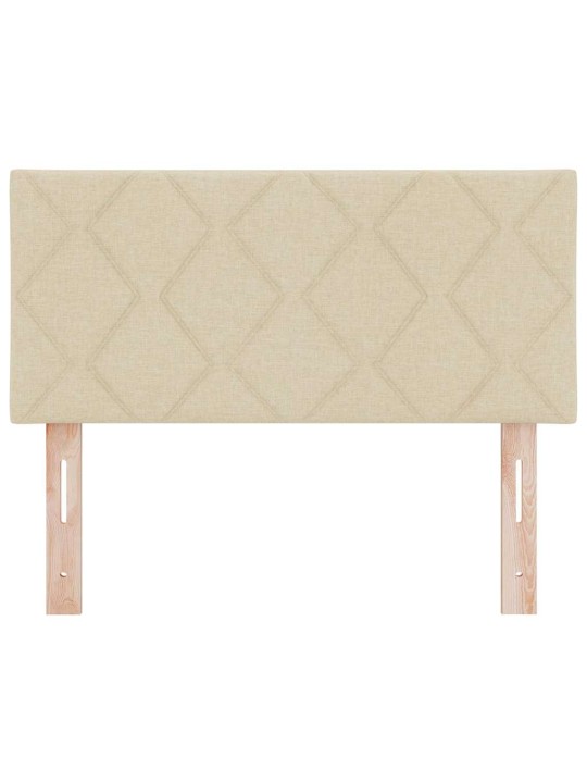 Galvgalis ar led sloksnes lukturiem krēmkrāsa 90 cm audums