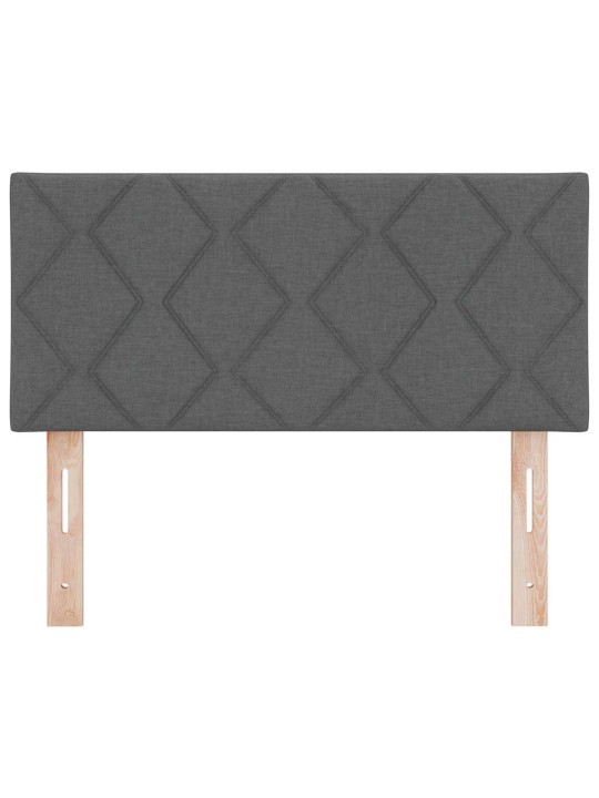 Galvgalis ar led sloksnes lukturiem pelēka 100 cm audums