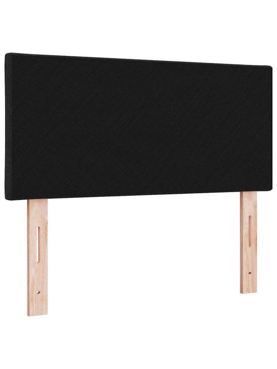 Galvgalis ar led sloksnes lukturiem melna 100 cm audums