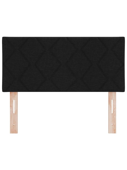 Galvgalis ar led sloksnes lukturiem melna 100 cm audums