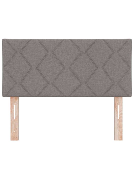 Galvgalis ar led sloksnes lukturiem pelēkbrūna 100 cm audums