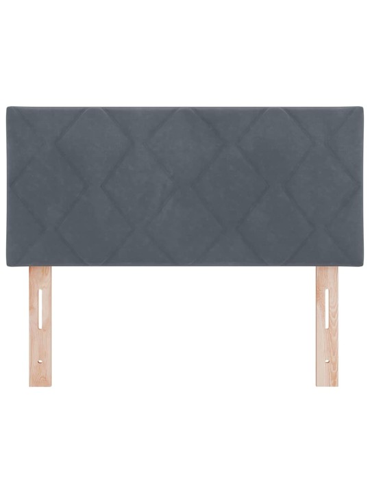 LED gultas galvgalis geometric tumši pelēka 100 cm samts