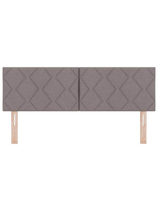 Galvgalis ar led sloksnes lukturiem pelēkbrūna 144 cm audums