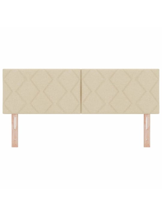 Galvgalis ar led sloksnes lukturiem krēmkrāsa 144 cm audums