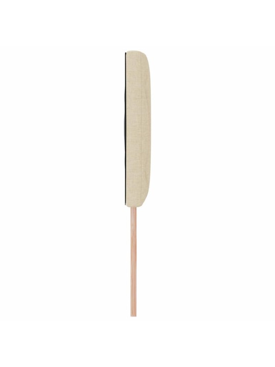 Galvgalis ar led sloksnes lukturiem krēmkrāsa 144 cm audums