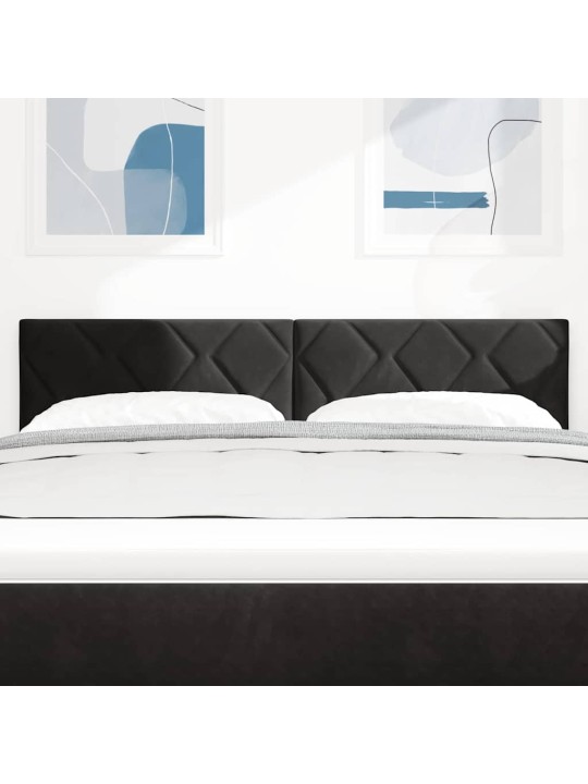 Led gultas galvgalis geometric manuāls melna 144 cm samts
