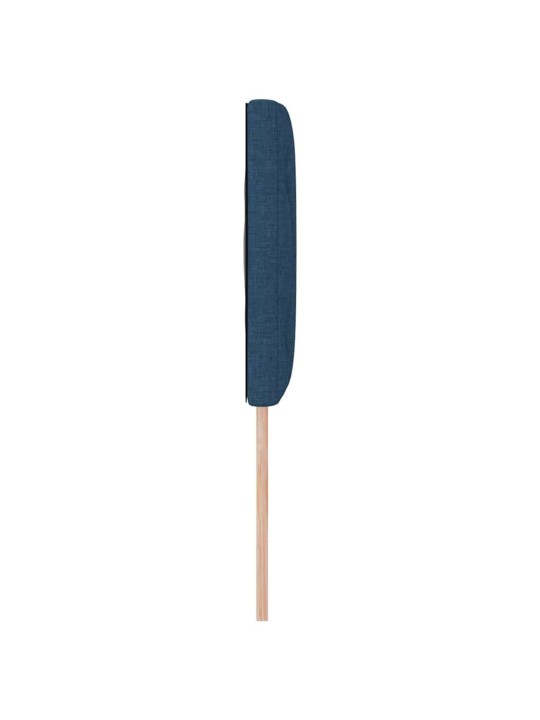 Galvgalis ar led sloksnes lukturiem zila 160 cm audums