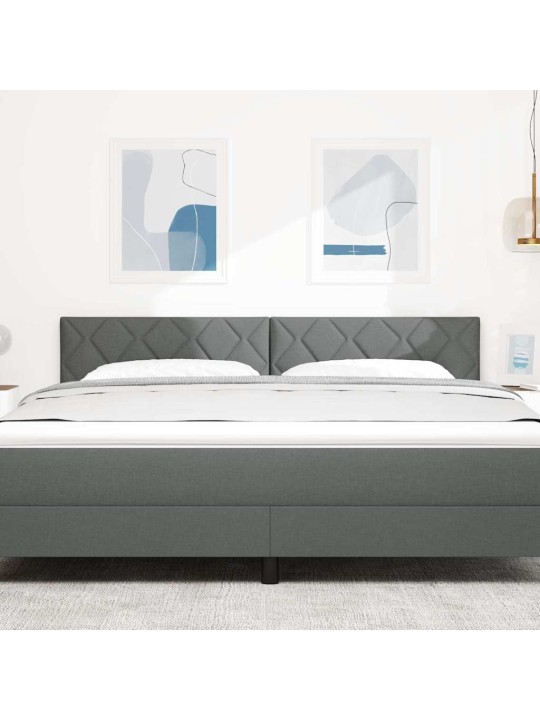 Galvgalis ar led sloksnes lukturiem pelēka 180 cm audums