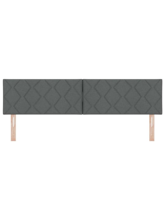 Galvgalis ar led sloksnes lukturiem pelēka 180 cm audums