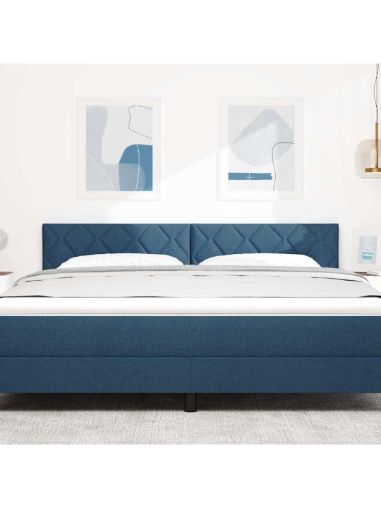 Galvgalis ar led sloksnes lukturiem zila 180 cm audums