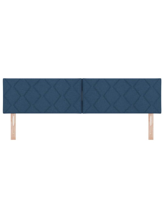 Galvgalis ar led sloksnes lukturiem zila 180 cm audums