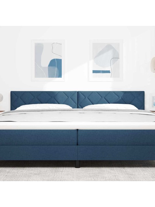 Galvgalis ar led sloksnes lukturiem zila 200 cm audums