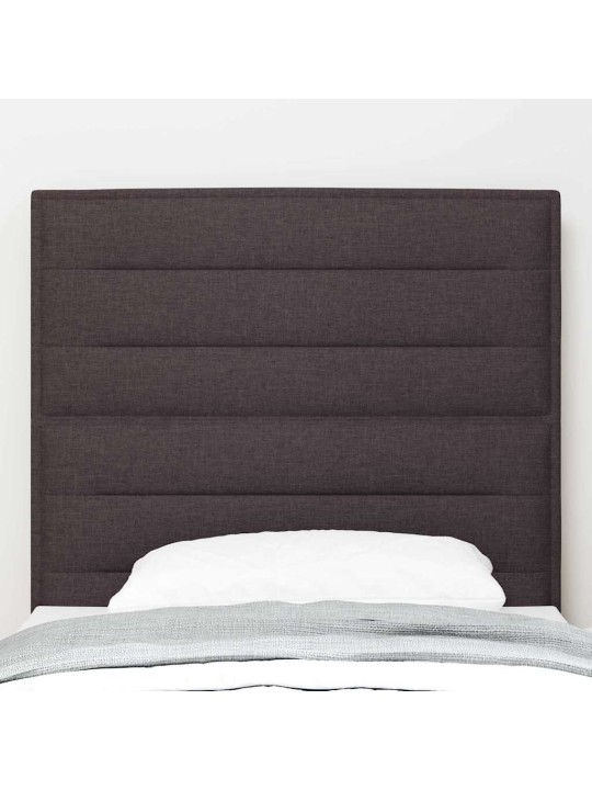 LED gultas galva ar galvas klāju tumši brūna 80 cm audums