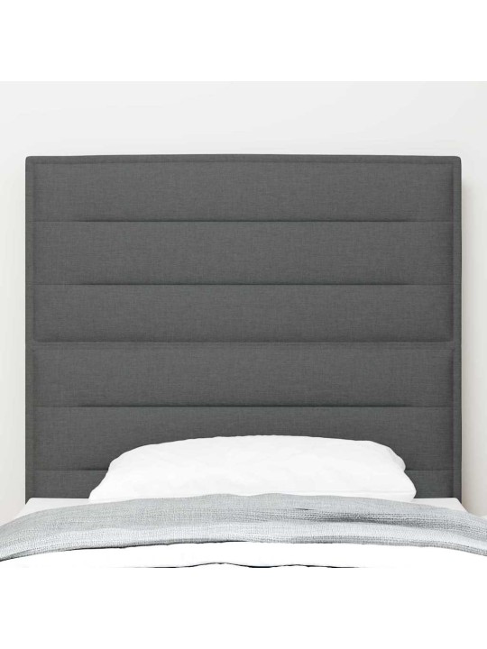 LED gultas galva ar galvas klāju tumši pelēka 100 cm audums