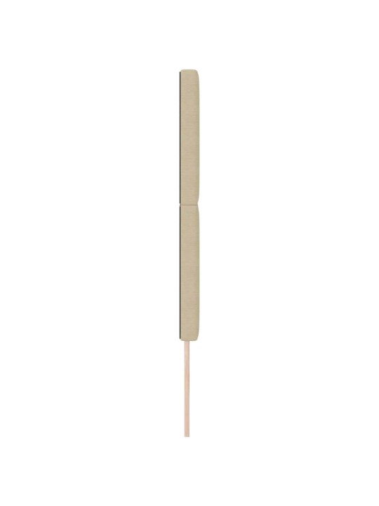 Led gultas galva ar galvas klāju pelēki zaļa 144 cm audums