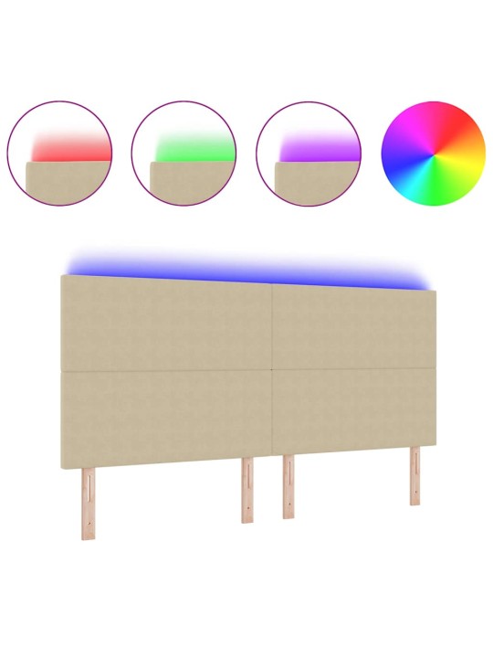 Led gultas galva ar galvas klāju pelēki zaļa 200 cm audums