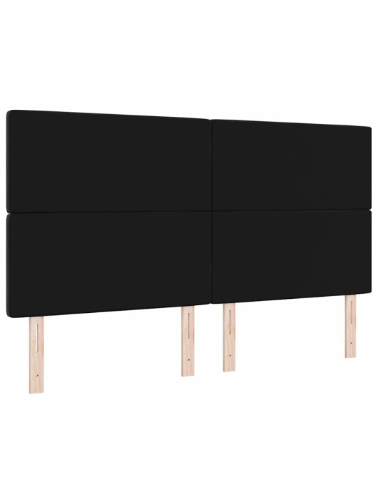 LED gultas galvgalis argyle ar galvas klāju melna 90 cm samts