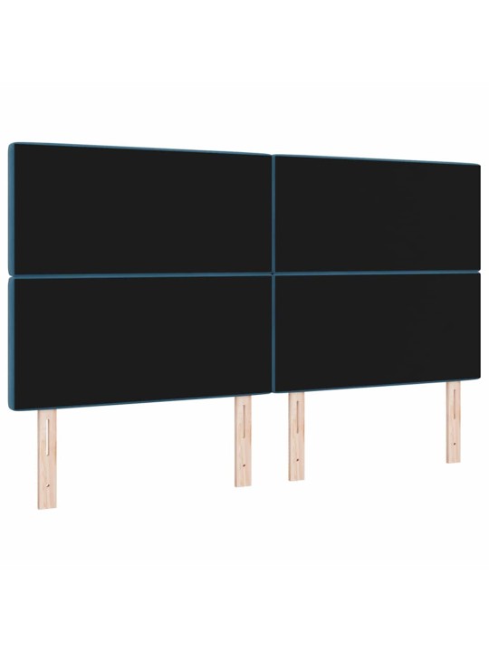 Led gultas galvgalis argyle manuāls tumši zila 90 cm samts