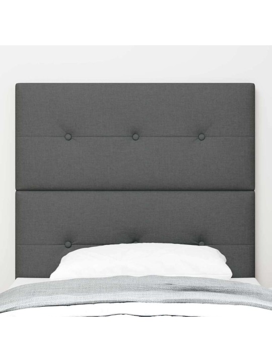 LED gultas galvgalis ar galvas klāju tumši pelēks 80 cm audums