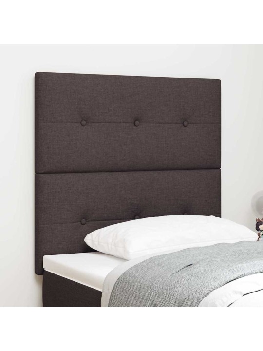 Led gultas galvgalis ar galvas klāju tumši brūna 80 cm audums