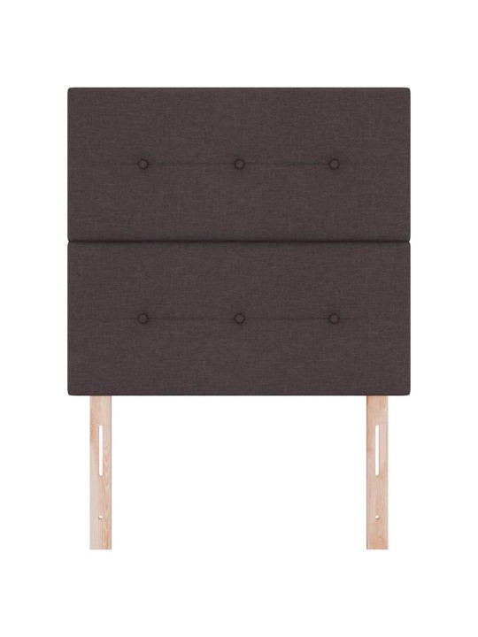 Led gultas galvgalis ar galvas klāju tumši brūna 80 cm audums
